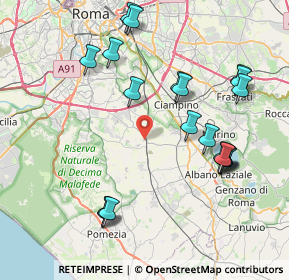 Mappa Via Antonio della Valle, 00134 Roma RM, Italia (9.218)