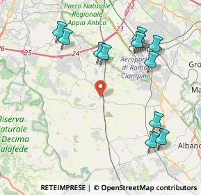 Mappa Via Antonio della Valle, 00134 Borgo Lotti RM, Italia (4.78)