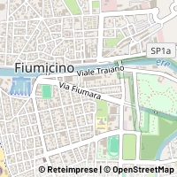 Mapa Fiumicino