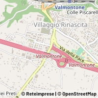 Mapa Valmontone