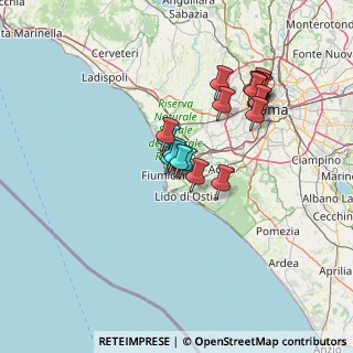 Mappa Via G. Oblach, 00054 Fiumicino RM, Italia (12.4575)