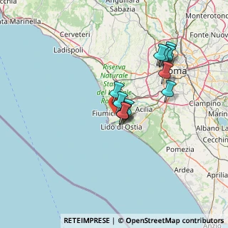 Mappa Via Giuseppe Oblach, 00054 Fiumicino RM, Italia (12.36923)
