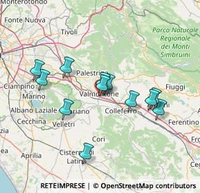 Mappa SP 600 Ariana, 00038 Valmontone RM, Italia (13.47083)