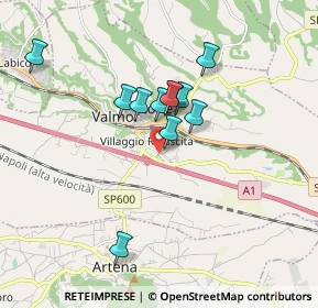 Mappa Via Antonio Gramsci, 00038 Valmontone RM, Italia (1.51364)