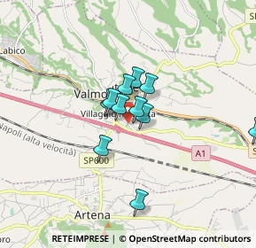 Mappa Via Antonio Gramsci, 00038 Valmontone RM, Italia (1.52167)