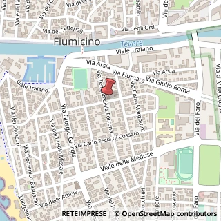 Mappa Via anco marzio 7, 00054 Fiumicino, Roma (Lazio)