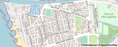 Mappa Fiumicino