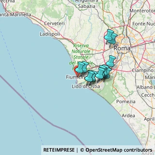 Mappa Via Federico Martinengo, 00054 Fiumicino RM, Italia (10.05769)