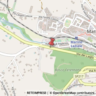 Mappa Via dei Laghi, km 4, 00047 Marino, Roma (Lazio)