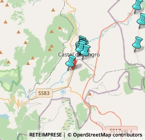 Mappa SS  17 km 149+116, 67031 Castel di Sangro AQ, Italia (4.34625)