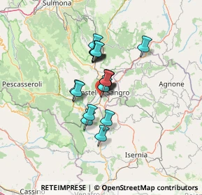 Mappa SS  17 km 149+116, 67031 Castel di Sangro AQ, Italia (8.87158)