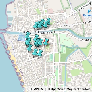 Mappa Via Giuseppe Bignami, 00054 Fiumicino RM, Italia (0.383)