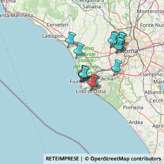 Mappa Via Giuseppe Bignami, 00054 Fiumicino RM, Italia (12.65714)