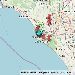 Mappa Via Giuseppe Bignami, 00054 Fiumicino RM, Italia (5.98)