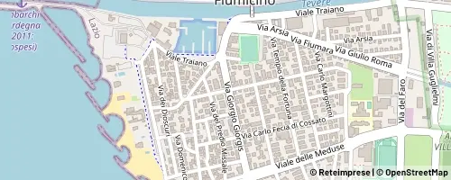 Mappa Fiumicino