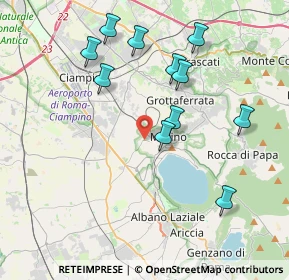 Mappa 00047 Marino RM, Italia (4.16545)