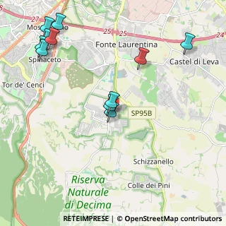 Mappa Via Minuziano Alessandro, 00128 Roma RM, Italia (2.66636)