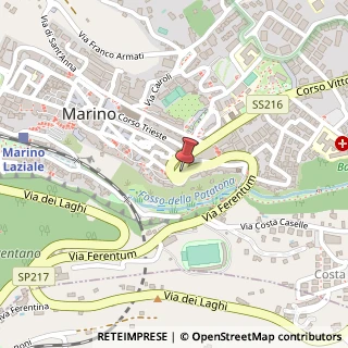 Mappa Via A. Fratti, 25, 00047 Marino, Roma (Lazio)