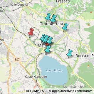 Mappa Via Mattia Montecchi, 00047 Marino RM, Italia (1.20643)