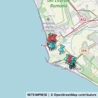 Mappa Viale delle Meduse, 00054 Fiumicino RM, Italia (2.86647)
