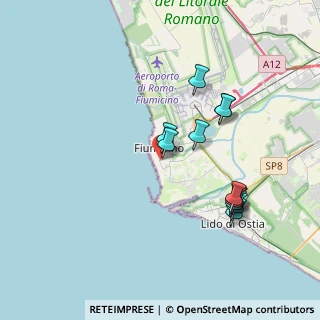 Mappa Viale delle Meduse, 00054 Fiumicino RM, Italia (3.81833)