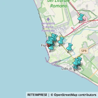 Mappa Viale delle Meduse, 00054 Fiumicino RM, Italia (3.22154)
