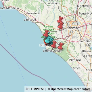Mappa Viale delle Meduse, 00054 Fiumicino RM, Italia (6.24)