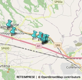 Mappa Unnamed Road, 00038 Valmontone RM, Italia (1.39917)