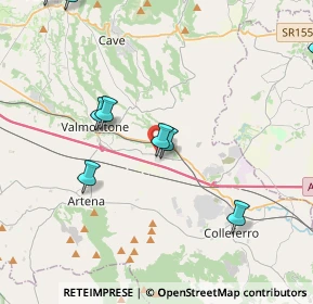 Mappa Unnamed Road, 00038 Valmontone RM, Italia (5.90455)