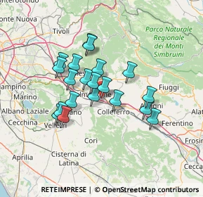 Mappa Unnamed Road, 00038 Valmontone RM, Italia (11.5905)