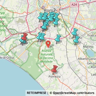 Mappa Via Alessandro Perrone, 00128 Selcetta RM, Italia (8.517)