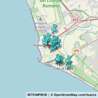 Mappa Via Opacchiasella, 00054 Fiumicino RM, Italia (2.10353)