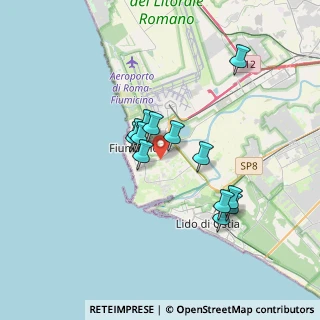 Mappa Via Opacchiasella, 00054 Fiumicino RM, Italia (2.95923)