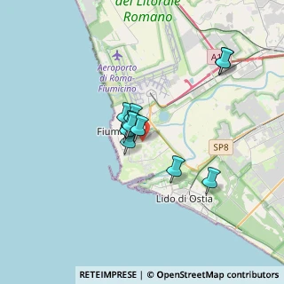 Mappa Via Opacchiasella, 00054 Fiumicino RM, Italia (2.69182)
