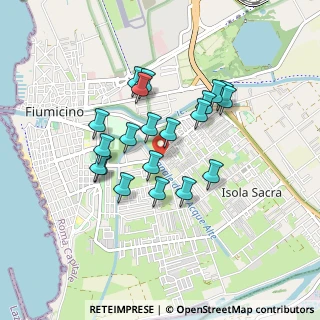 Mappa Via Opacchiasella, 00054 Fiumicino RM, Italia (0.779)