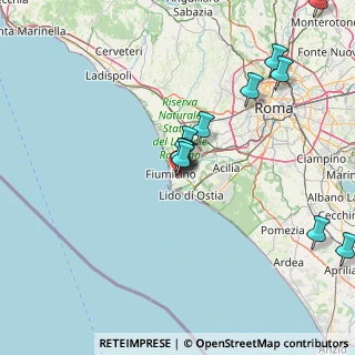 Mappa Via Opacchiasella, 00054 Fiumicino RM, Italia (18.33385)