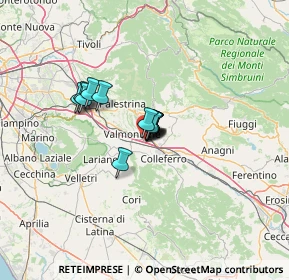 Mappa Parcheggio, 00038 Valmontone RM, Italia (7.09615)