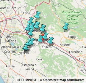 Mappa Parcheggio, 00038 Valmontone RM, Italia (11.06526)