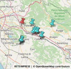 Mappa Parcheggio, 00038 Valmontone RM, Italia (9.61615)