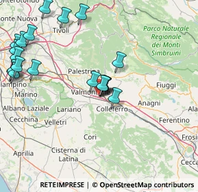 Mappa Parcheggio, 00038 Valmontone RM, Italia (19.7655)