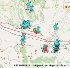 Mappa Parcheggio, 00038 Valmontone RM, Italia (4.527)