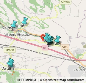 Mappa Parcheggio, 00038 Valmontone RM, Italia (1.74643)