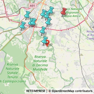 Mappa Via dei Remondini, 00128 Selcetta RM, Italia (4.78182)
