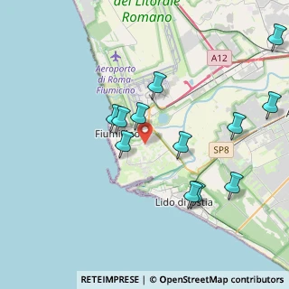 Mappa Via Jerome Carcopino, 00054 Fiumicino RM, Italia (4.315)
