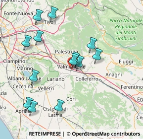 Mappa SS600 km 1.000, 00038 Valmontone RM, Italia (16.83308)