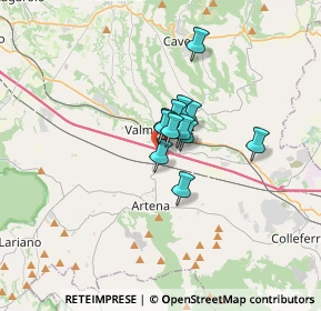 Mappa SS600 km 1.000, 00038 Valmontone RM, Italia (1.76917)