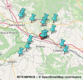 Mappa SS600 km 1.000, 00038 Valmontone RM, Italia (6.8)