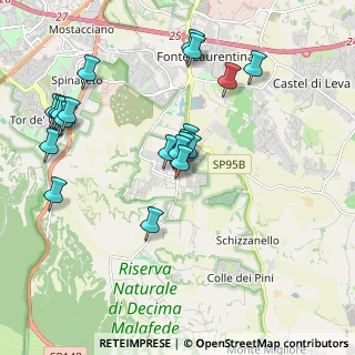 Mappa Via di Trigoria, 00128 Trigoria RM, Italia (2.086)