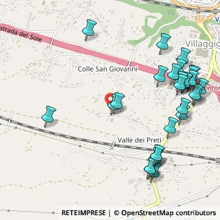 Mappa Valle S. Paolo, 00038 Valmontone RM, Italia (0.72143)
