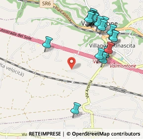 Mappa Valle S. Paolo, 00038 Valmontone RM, Italia (1.23)